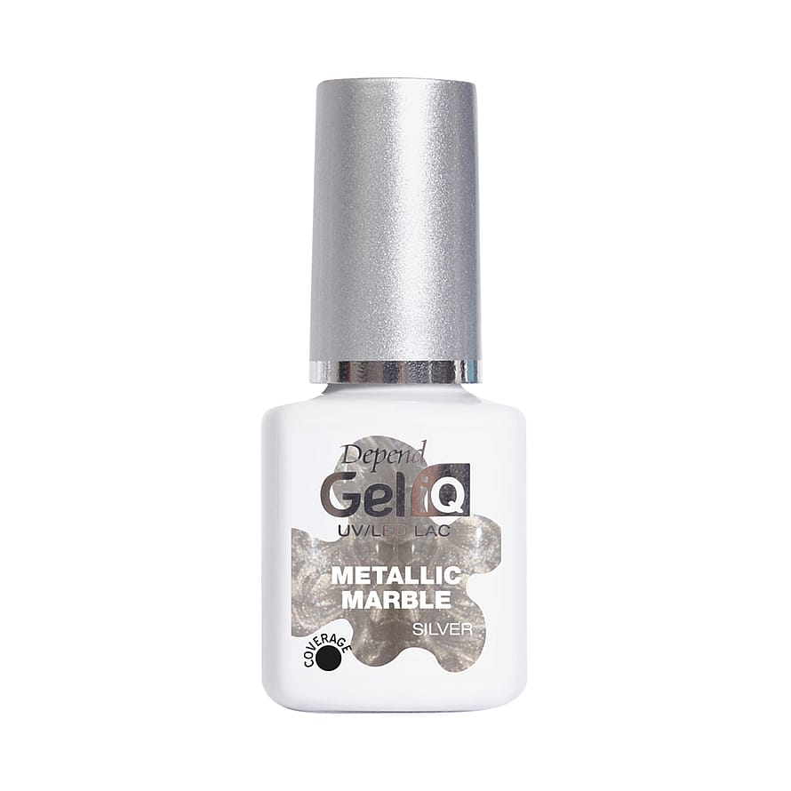 Depend GeliQ Metallic Marble 10129 Silver